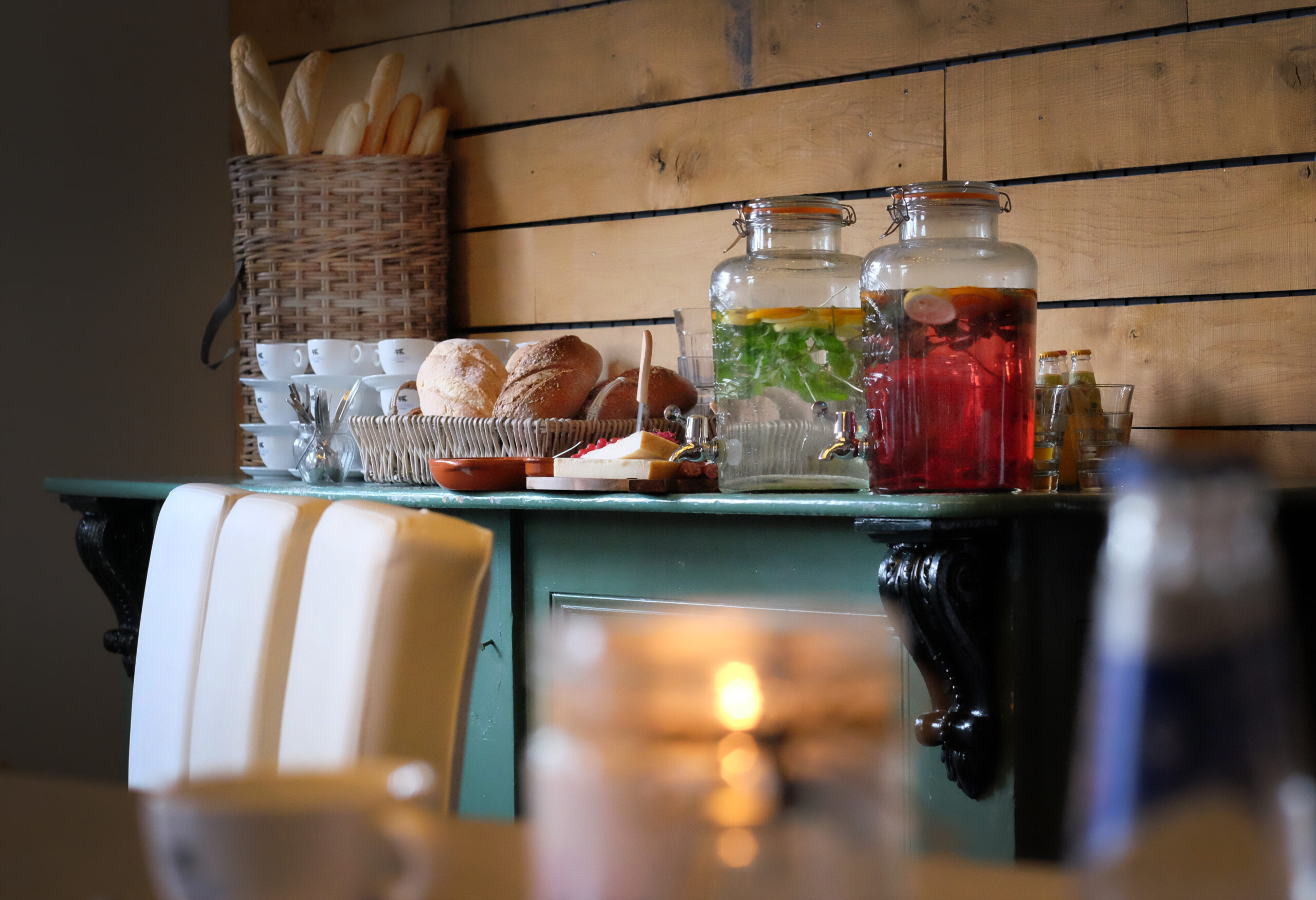 Vergaderen met luxe lunch